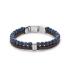 Bracelet double Homme Fossil vintage casual cuir marron JF02830040