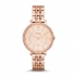 Montre Femme Fossil Jacqueline acier doré rose ES3546