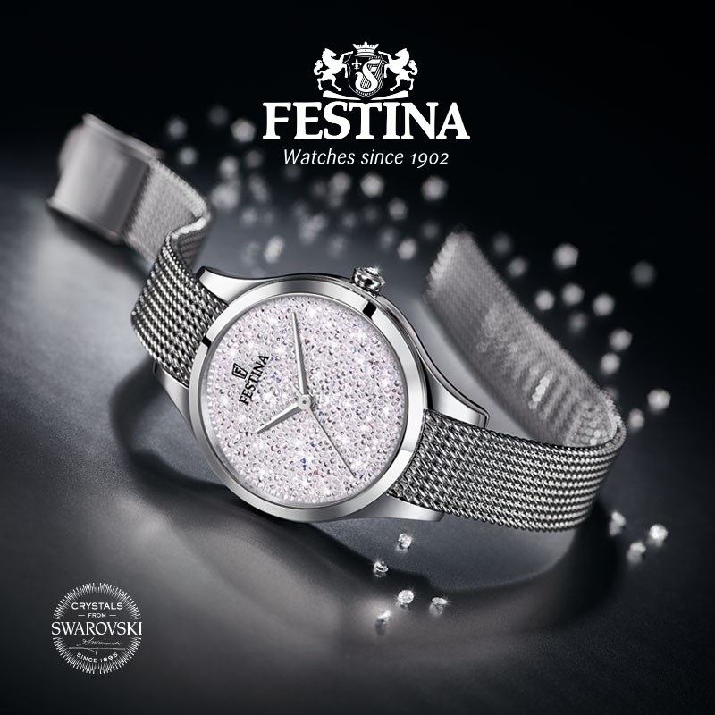 Montre FESTINA femme F20336/1 bracelet milanais