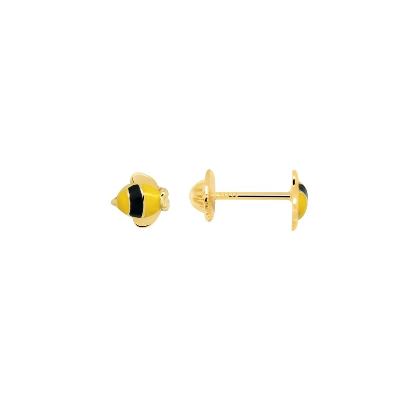 Boucles d'oreilles Carador Or jaune pour enfant P-1404