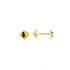 Boucles d'oreilles Carador Or jaune pour enfant P-1404