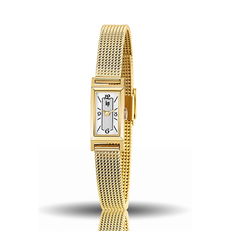 Montre LIP Churchill T13 acier doré 671226