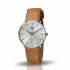 Montre Lip Dauphine 38 mm cuir marron 671422