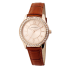 Montre Femme Amporelle cuir fauve P100550-C3