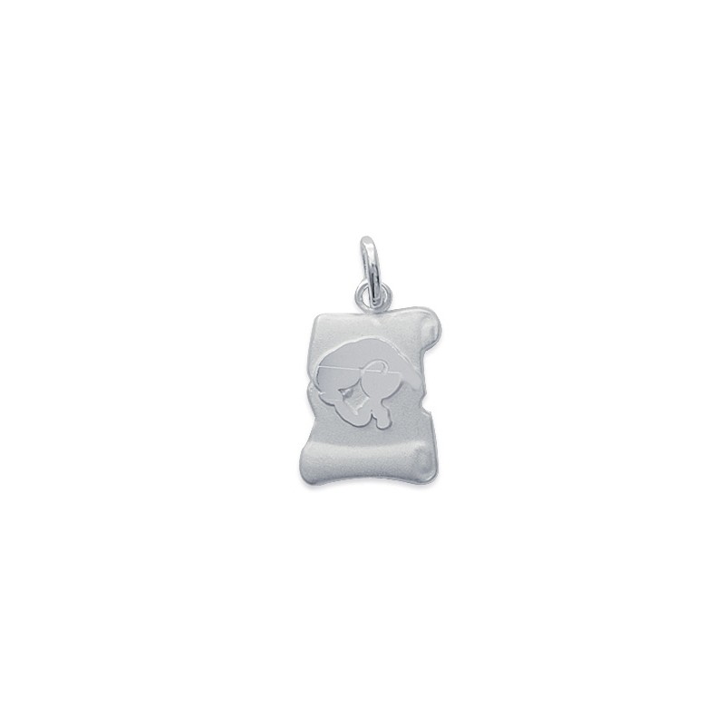 Pendentif Carador signe astrologique Bélier argent 925/000