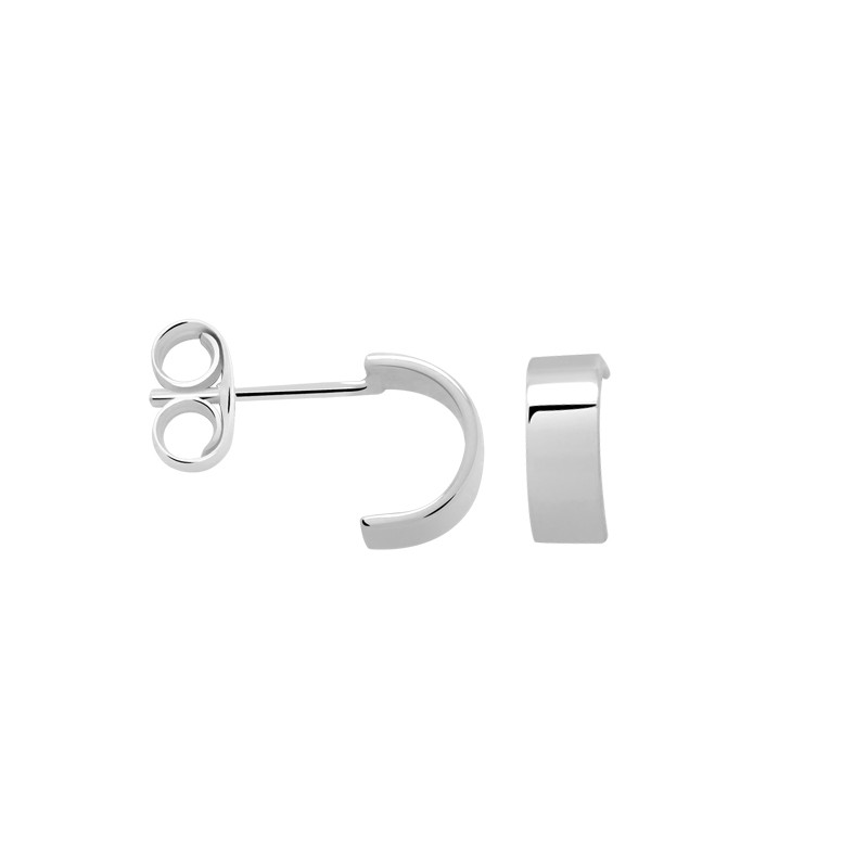 Boucles d'oreilles Femme Carador demi créole argent 925/000 M6173D