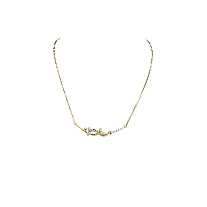 Collier Femme Jourdan Bijoux Jazzy bicolore JS 665