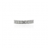 Bague Carador type alliance demi-tour argent 925/000 et oxydes de zirconium CRS07497