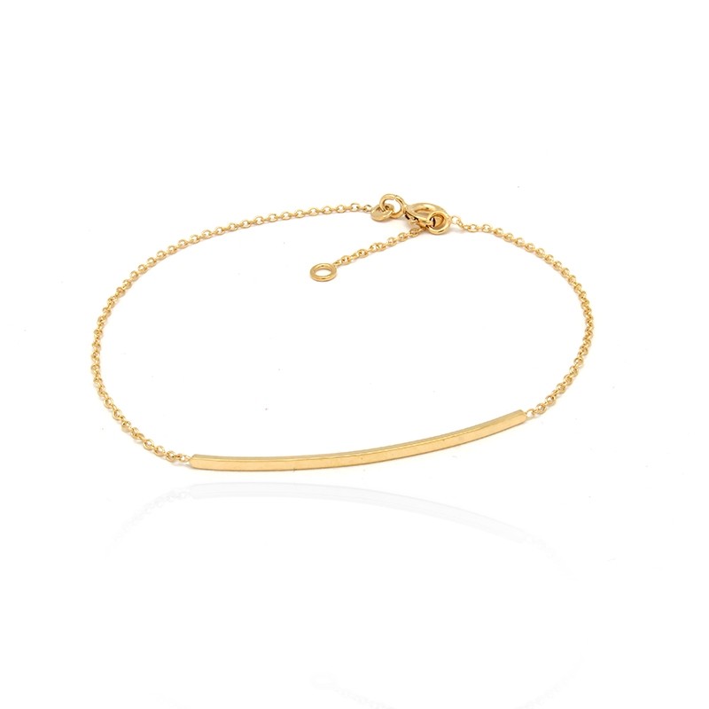 Bracelet femme Carador collection graphique en or jaune 375/000 238BR