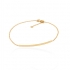 Bracelet femme Carador collection graphique en or jaune 375/000 238BR