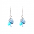 Boucles d'oreilles Indicolite Helen cristal bleu DO-HELEN-207