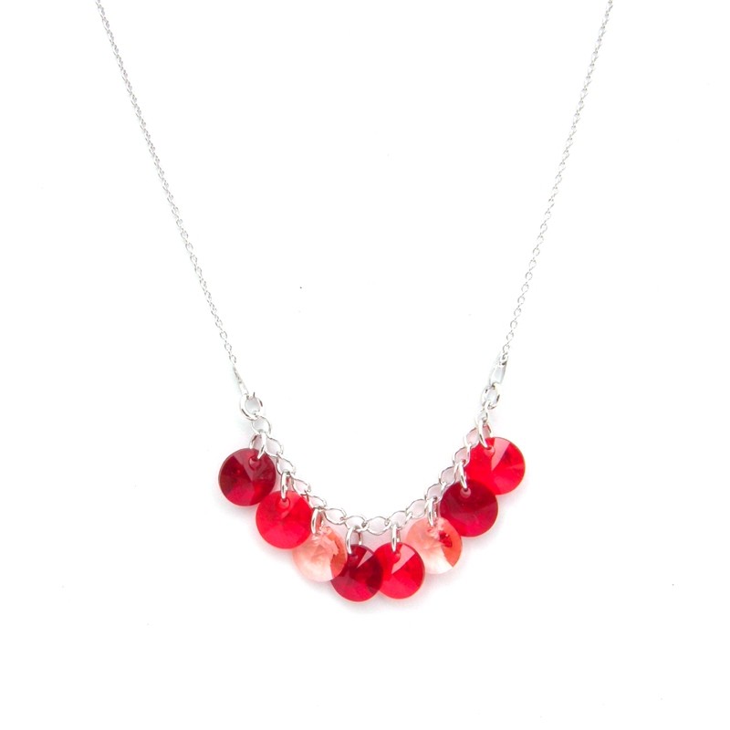 Collier Indicolite Helen rouge CO-HELEN-208