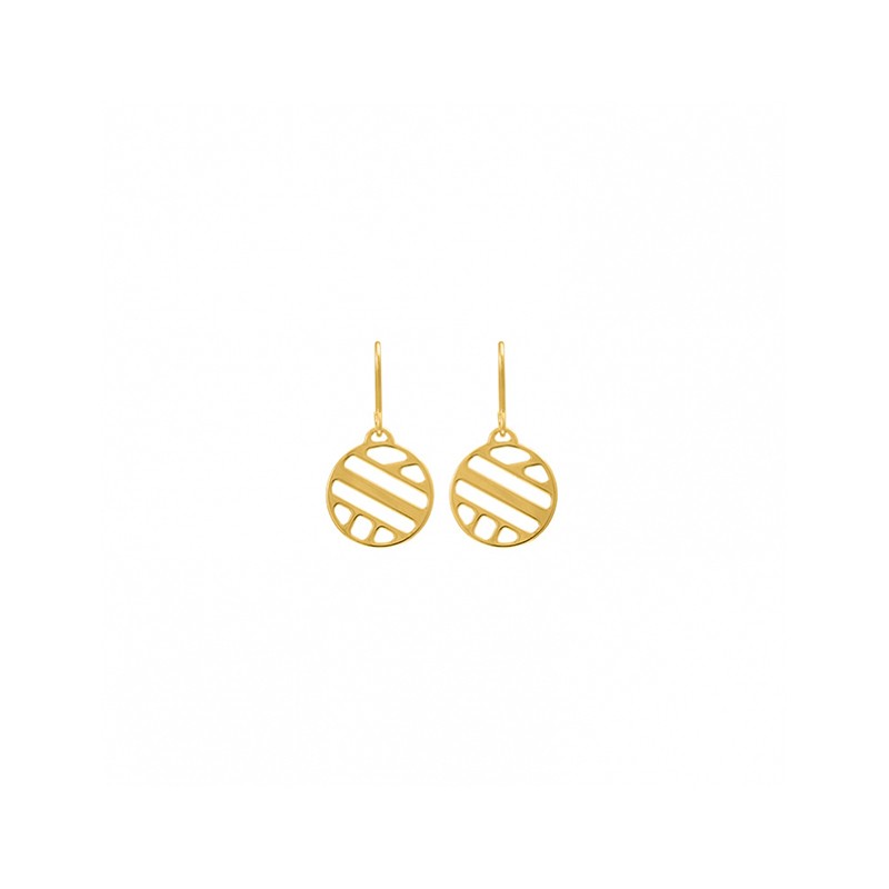 Boucles d'oreilles Les Georgettes dormeuses Ruban finition or 70318951900000
