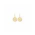 Boucles d'oreilles Les Georgettes dormeuses Ruban finition or 70318951900000