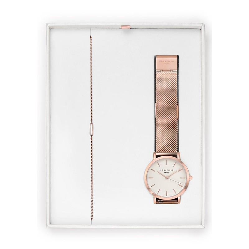 Coffret Montre et bracelet Rosefield TRMR-X209