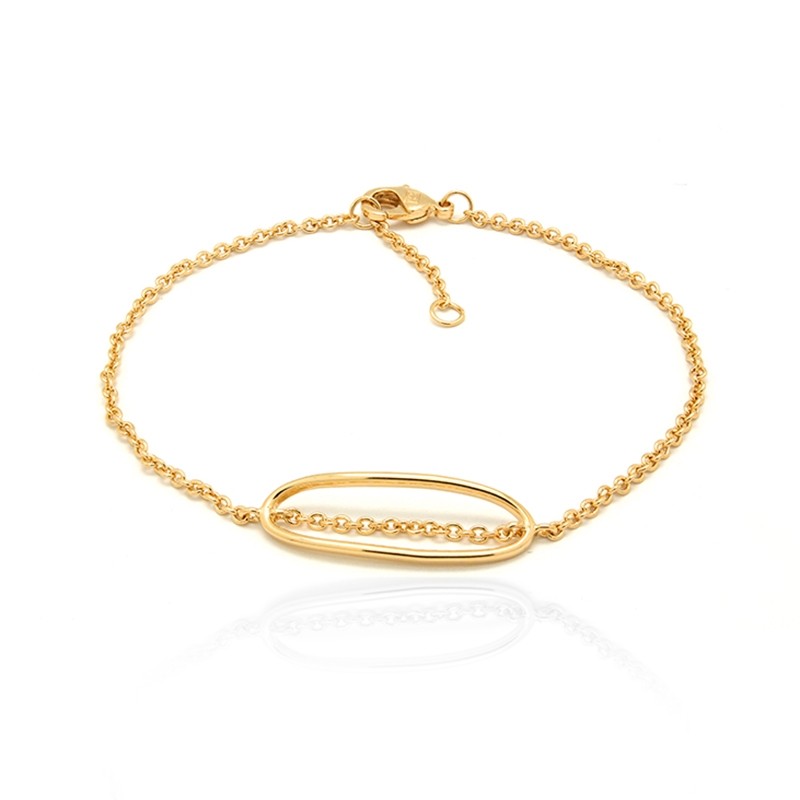 Bracelet femme Carador en plaqué or 32EV0440