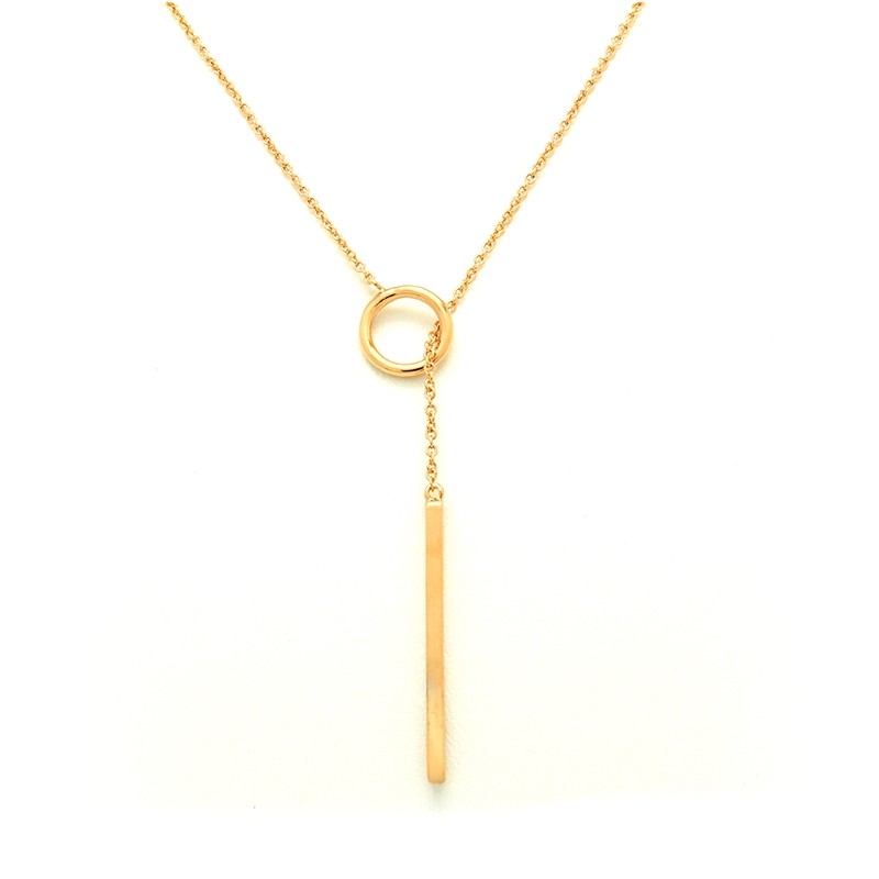 Collier femme Carador en plaqué or 52EV0450