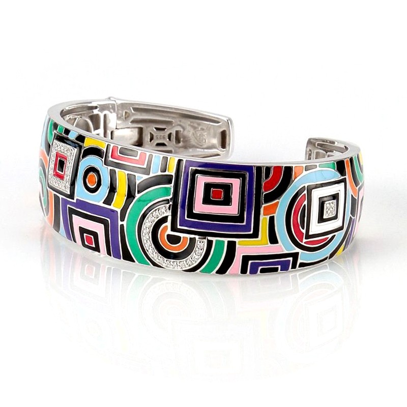 Bracelet Jonc Una Storia Géométric argent 925/000 JO121147