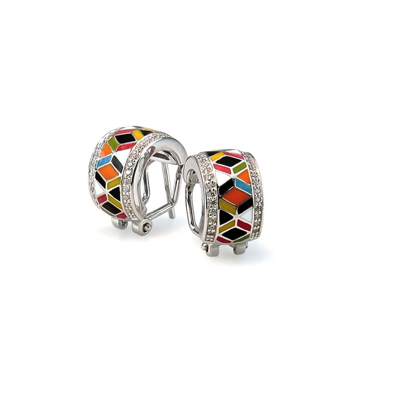 Boucles d'oreilles Una Storia Siena argent 925/000 BO12193