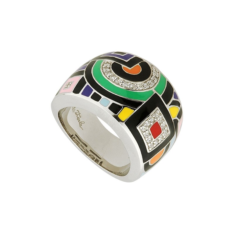 Bague Una Storia Géométric argent 925/000 BG121147