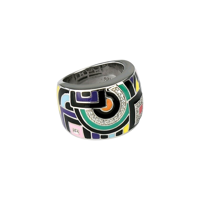 Bague Una Storia Géométric argent 925/000 BG121147