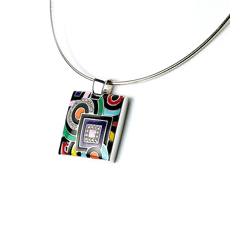 Pendentif Una Storia Géométric argent 925/000 BQ121147