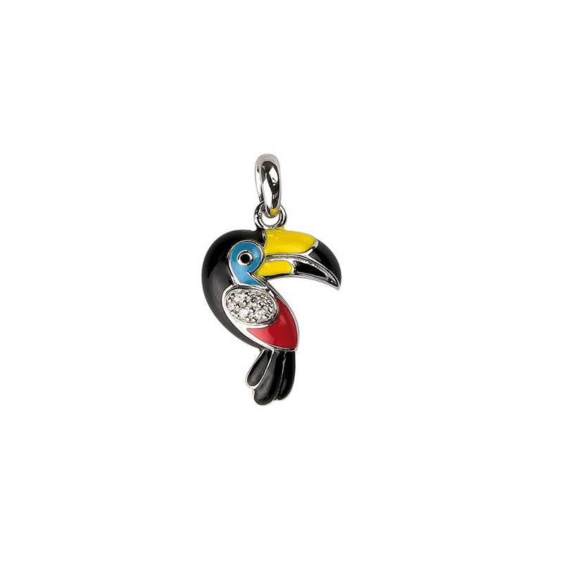 Pendentif Una Storia Toucan petit modèle argent 925/000 BQ12116