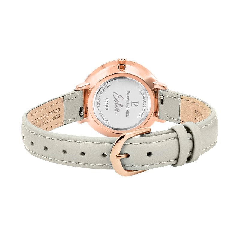 Montre femme Pierre Lannier Eolia cuir beige 041K600