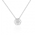 Collier femme Carador rosace argent 925/000 