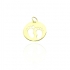 Pendentif forme de pieds Carador Or jaune 375/000e