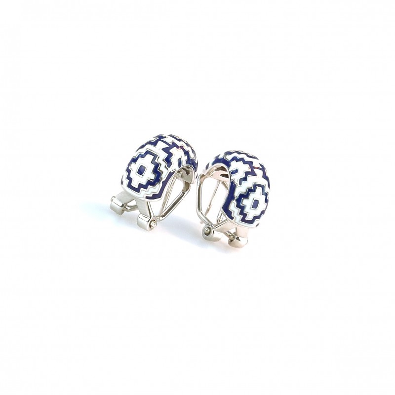 Boucles d'oreilles Una Storia Aztec argent 925/000 BO12186