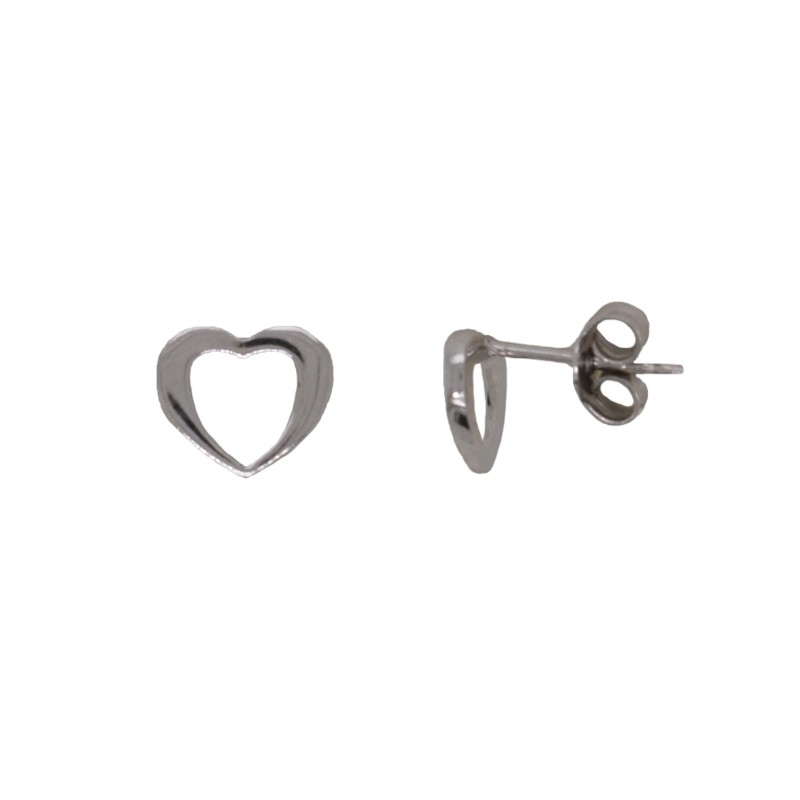 Boucles d'oreilles Carador Argent 925/000 coeur