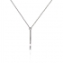 Collier Femme Carador baton minimaliste argent 925/000