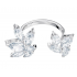 Bague Swarovski ouverte Louison