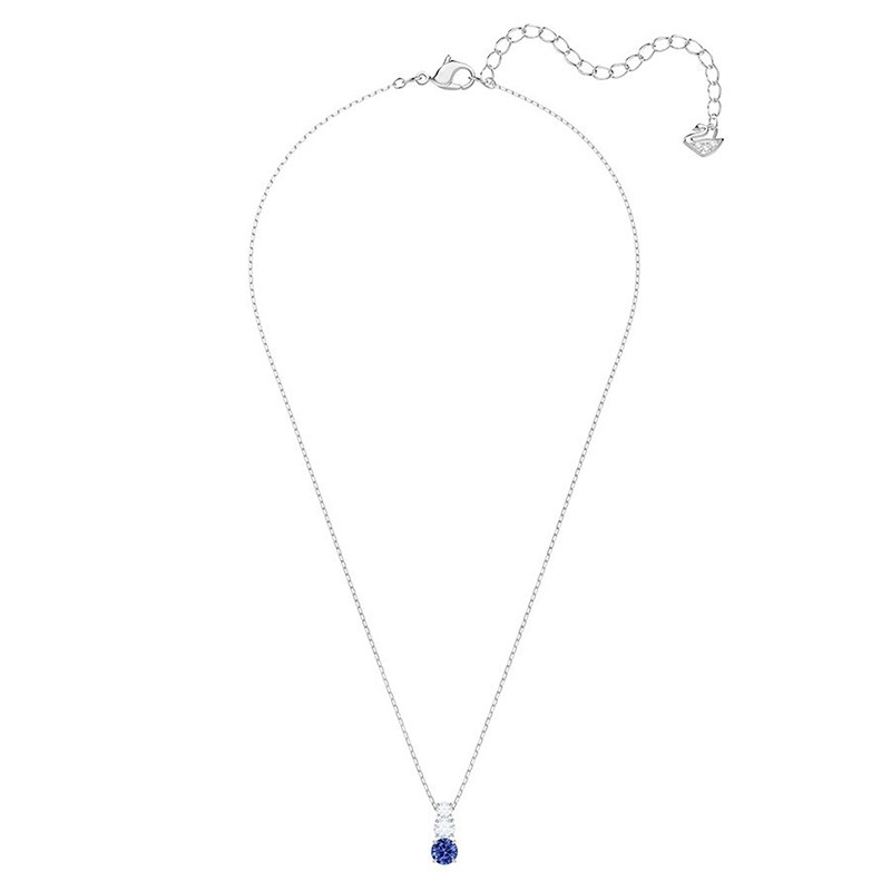 Collier Femme Swarovski Attract Trilogy Round, argenté 5416156