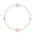Bracelet Swarovski Remix Clover plaqué or rose 5375185