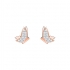 Boucles d'oreilles Swarovski Lilia Fig plaqué or rose 5382367