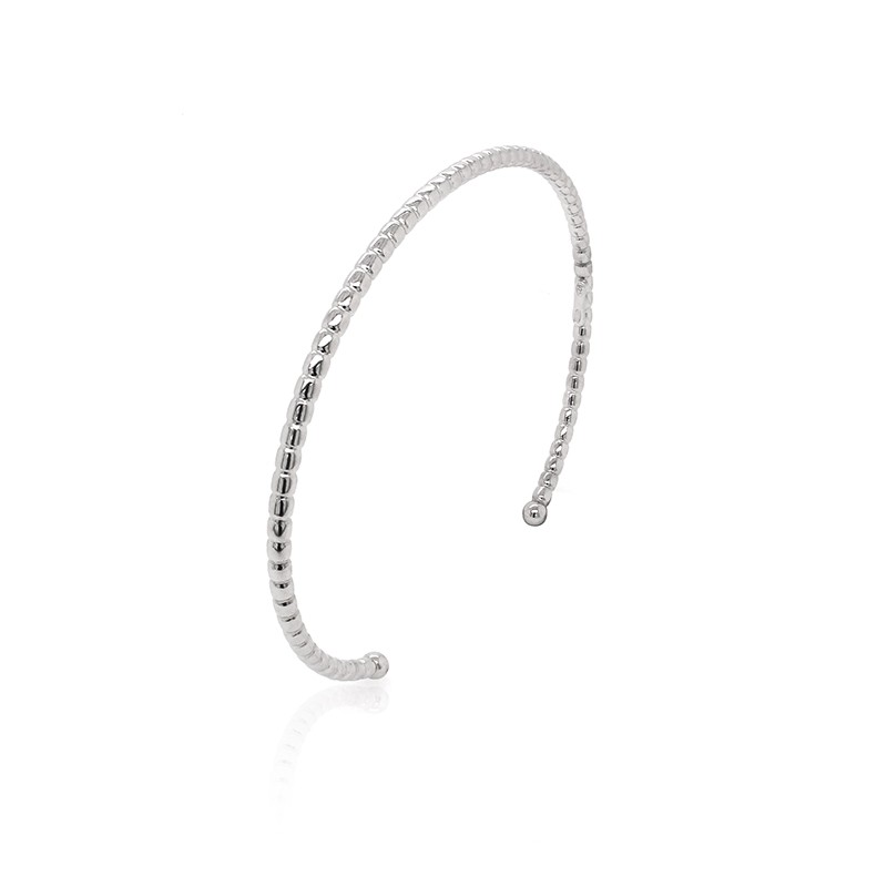 Jonc ouvert Carador en argent 925/000