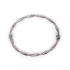 Bracelet jonc Carador torsadé argent 925/000
