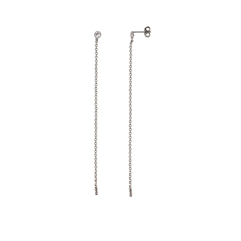 Boucles d'oreilles Carador oxyde de zirconium
