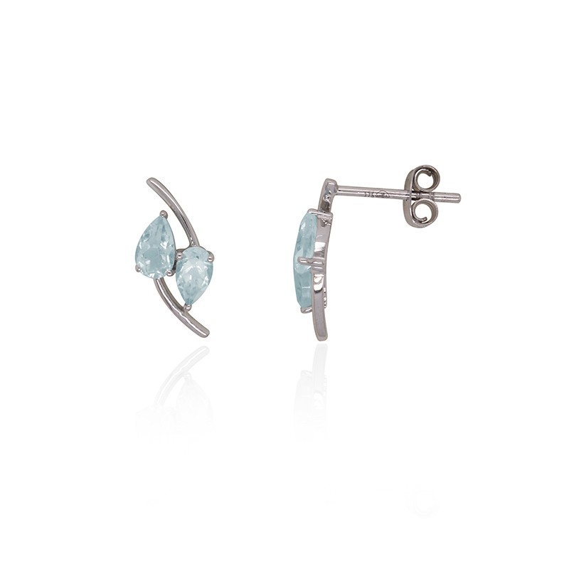 Boucles d'oreilles Carador Or 375/000e Topaze DJE1697