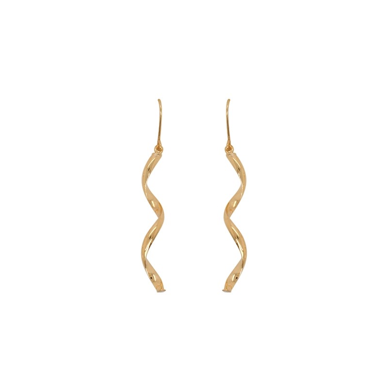 Boucles d'oreilles Carador torsadées