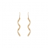 Boucles d'oreilles Carador torsadées