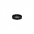 Bague Phebus acier cable noir