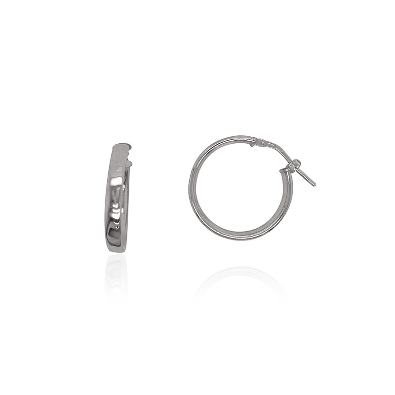 Boucles d'oreilles Carador argent sphériques