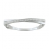 Bracelet jonc Guy Laroche croisée argent 925/000 et oxydes de zirconium S22.75101