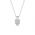 Collier Guy Laroche ceinturon argent 925/000 et oxydes S22.55201