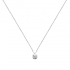 Collier Carador classique en argent 925/000 et oxyde de zirconium 6 mm