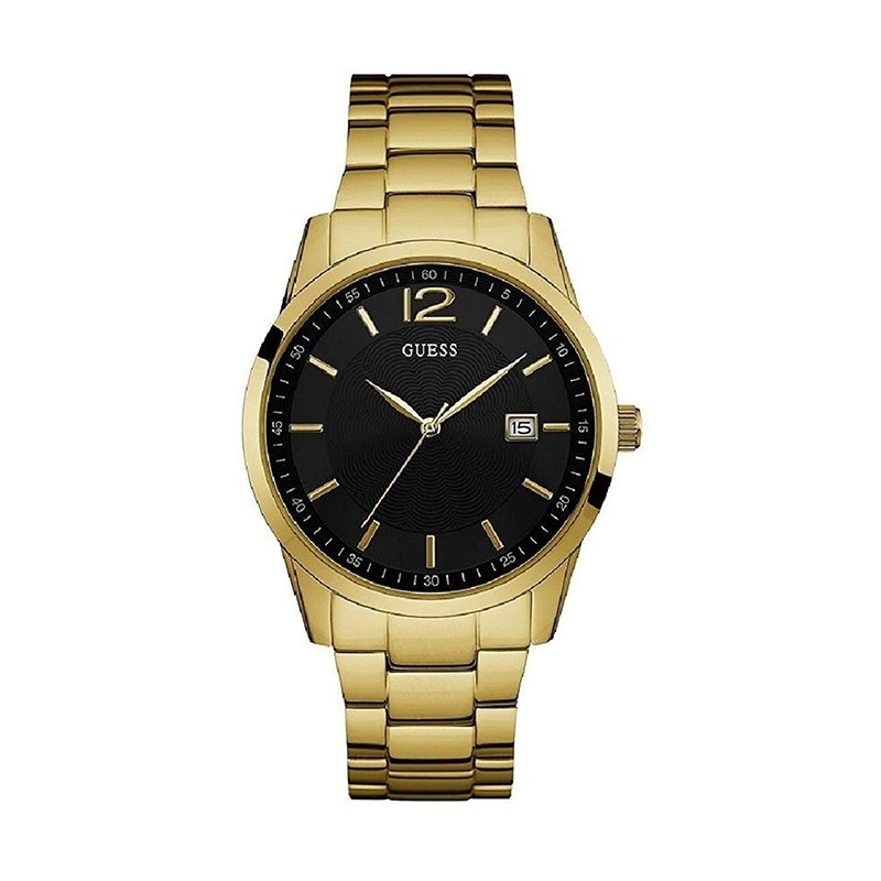 Montre Homme Guess Perry acir doré W0901G2