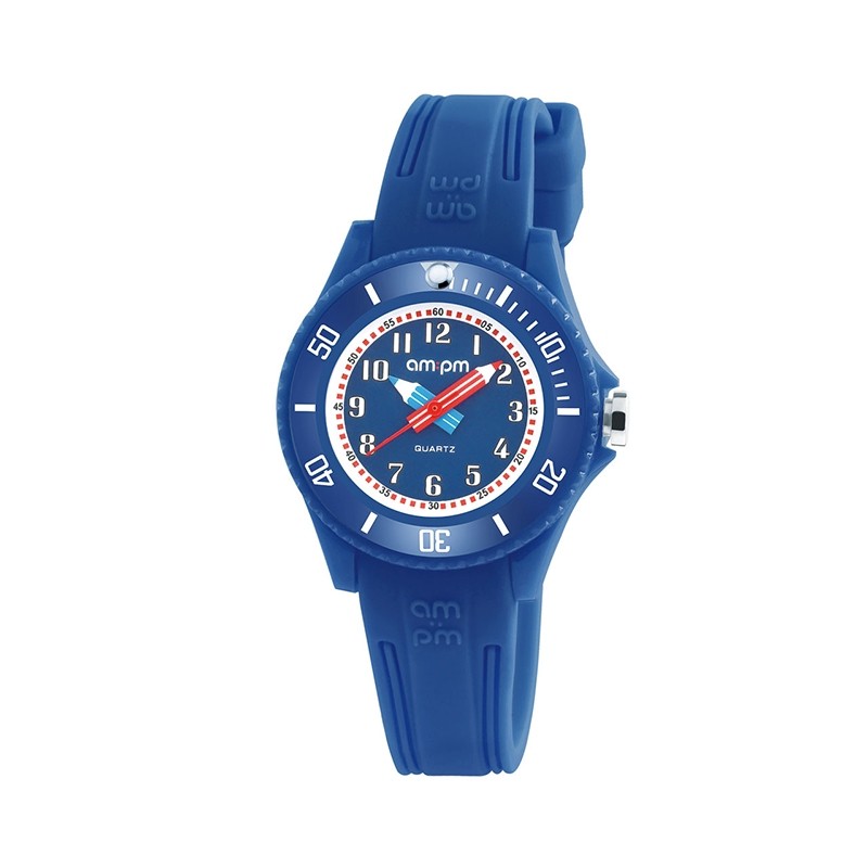 Montre AM:PM Bleue collection Kids PM192-K509